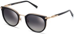 Whittier in Jet Black with Polished Gold, thumbnail 1