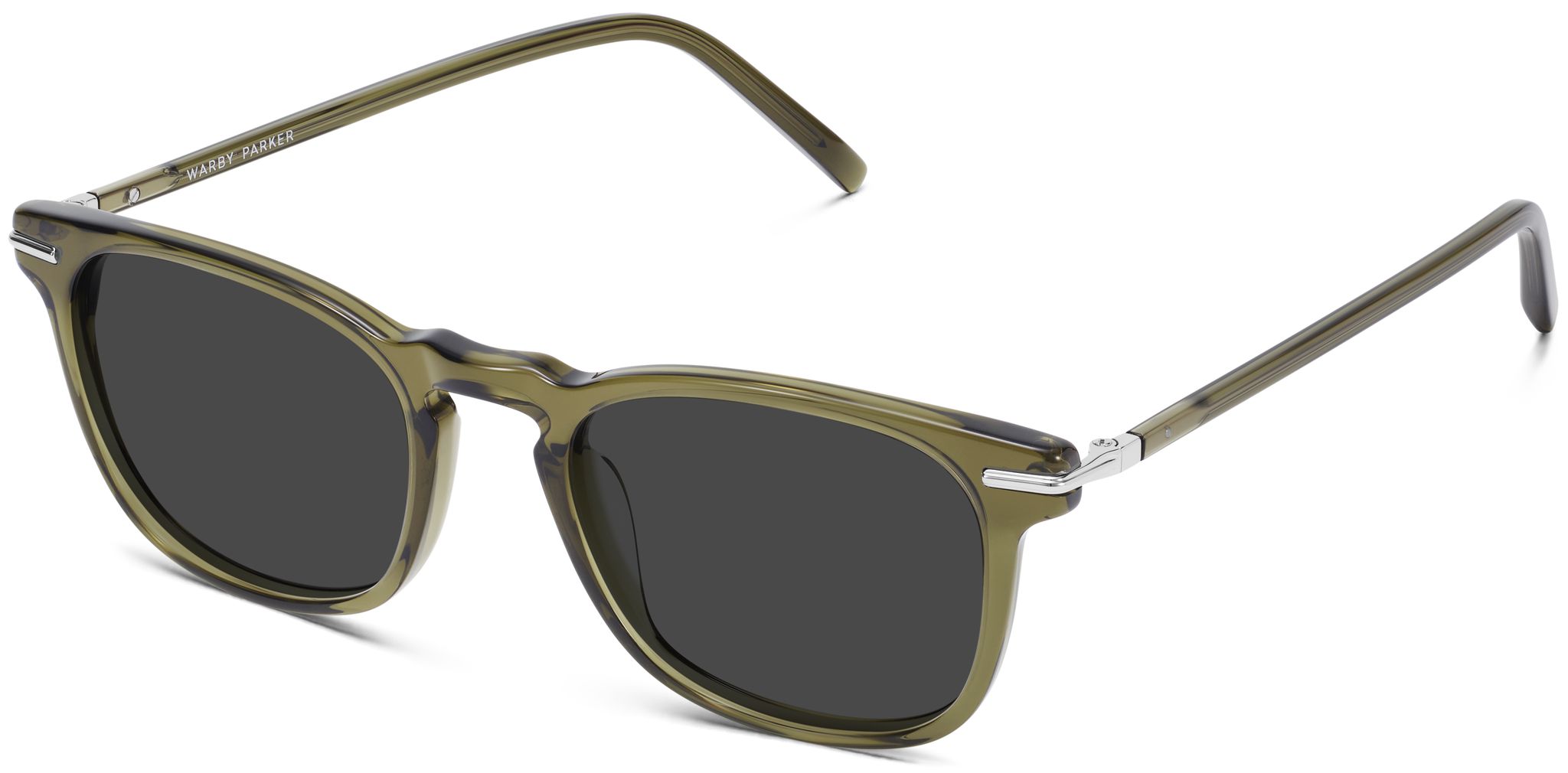 Elio in Cactus Crystal with Polished Silver, image 1