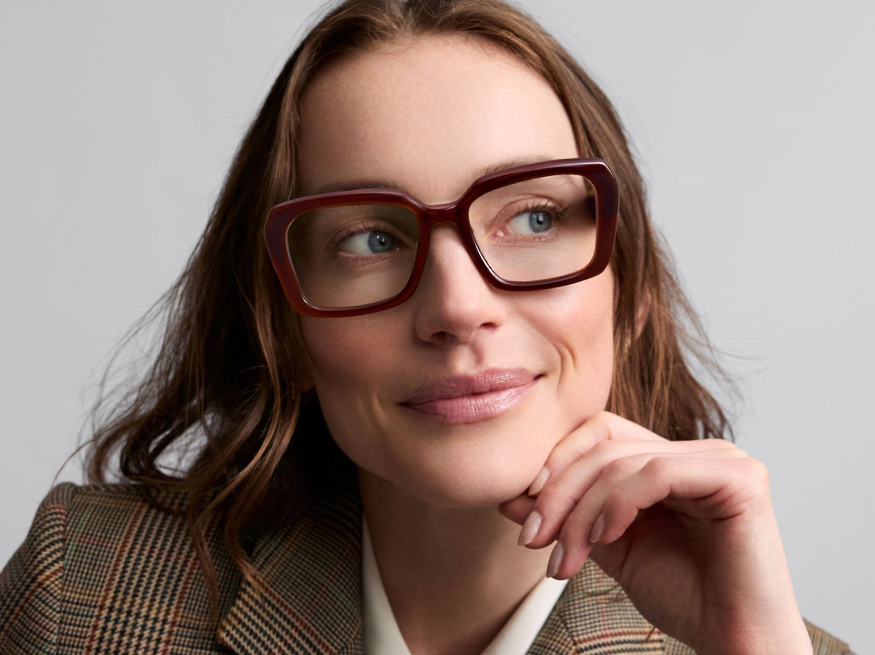 Ketty Eyeglasses in Amarena — Wide | Warby Parker