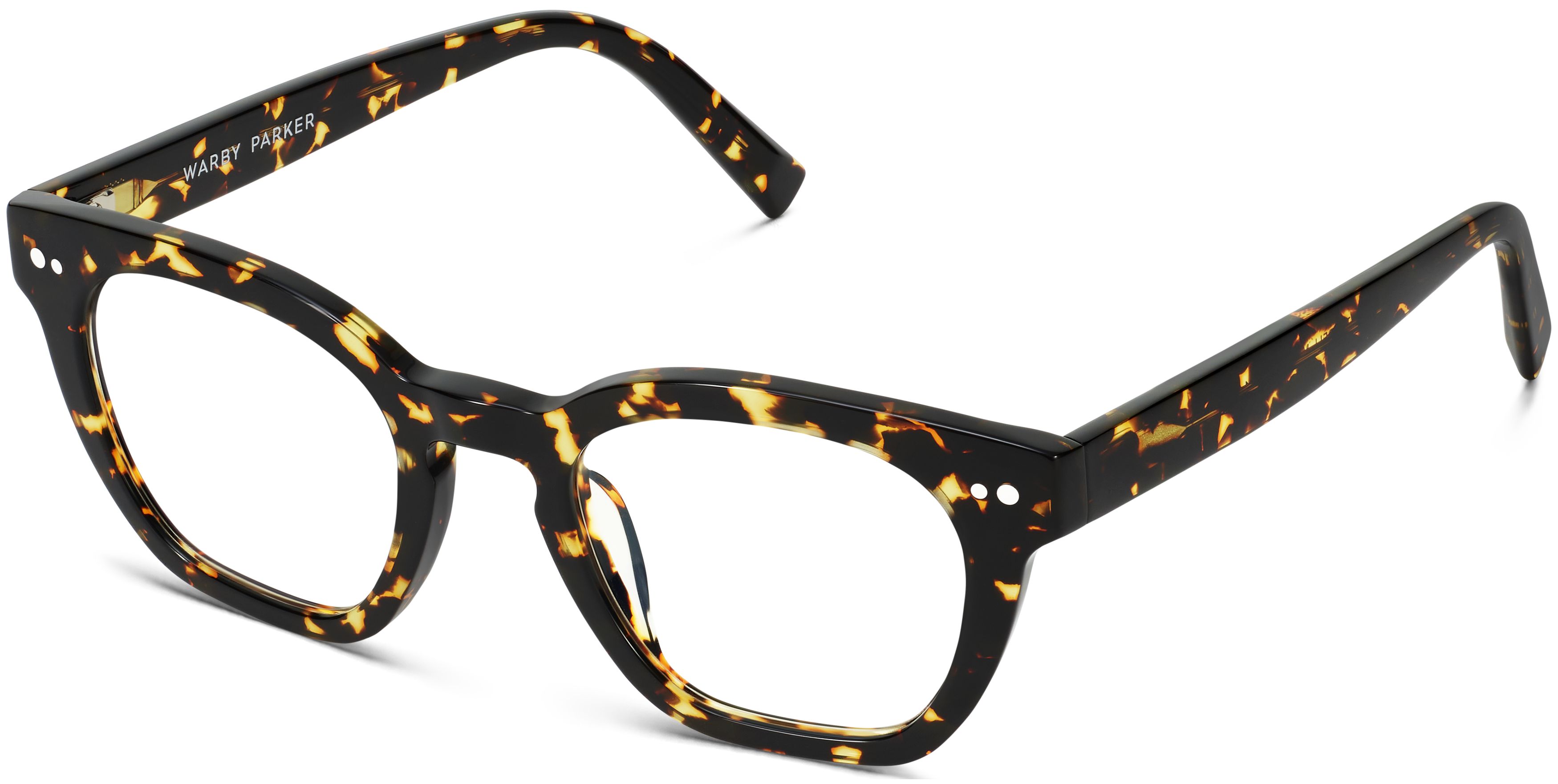 Terrell Eyeglasses in Black Oak Tortoise — Medium | Warby Parker