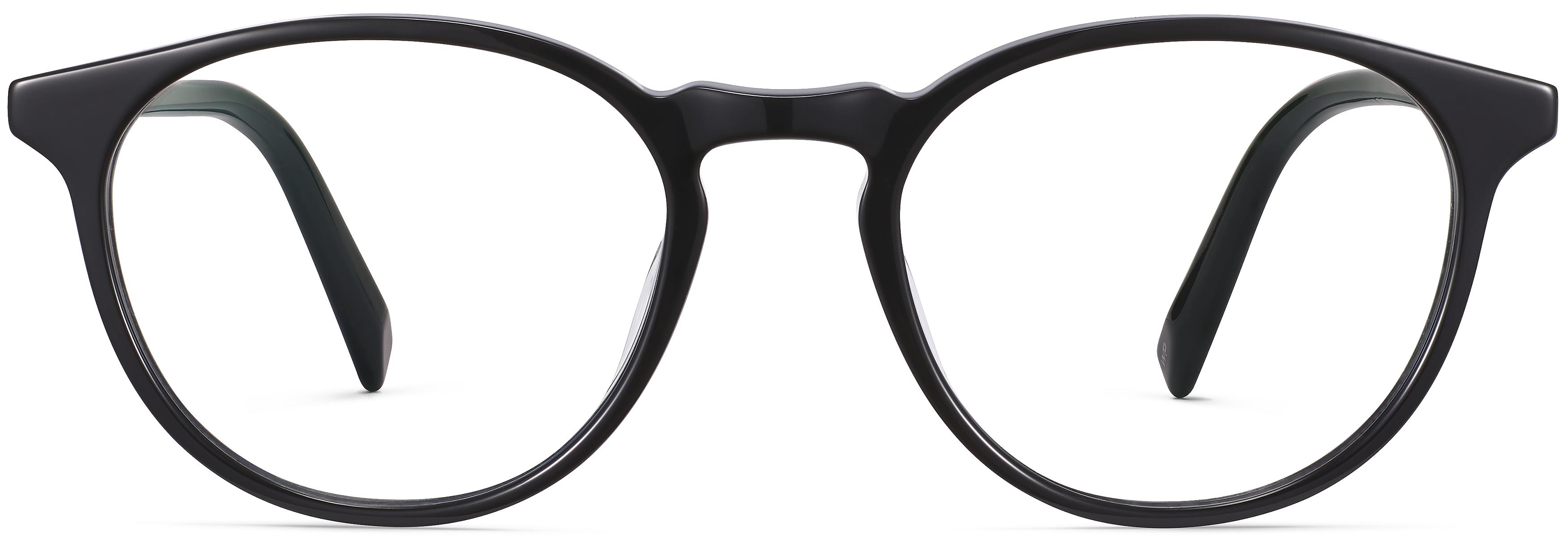 Chamberlain Eyeglasses in Jet Black