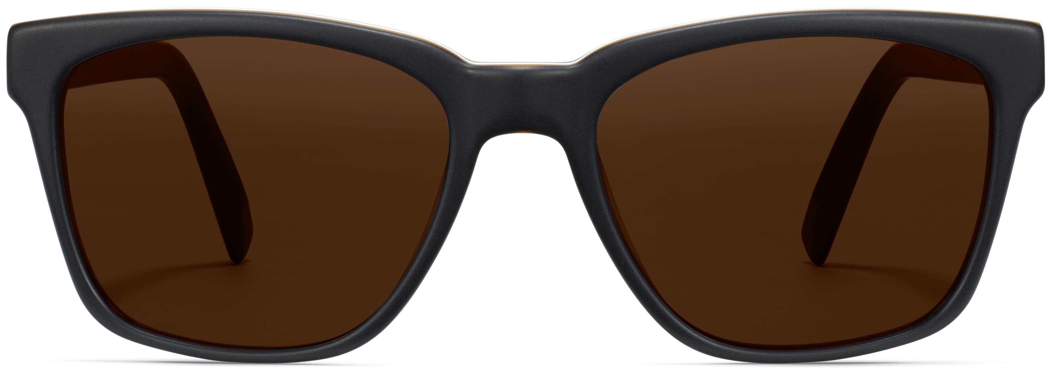 Warby Parker Dark Brown Sunglasses with Black Lenses Men main image 3