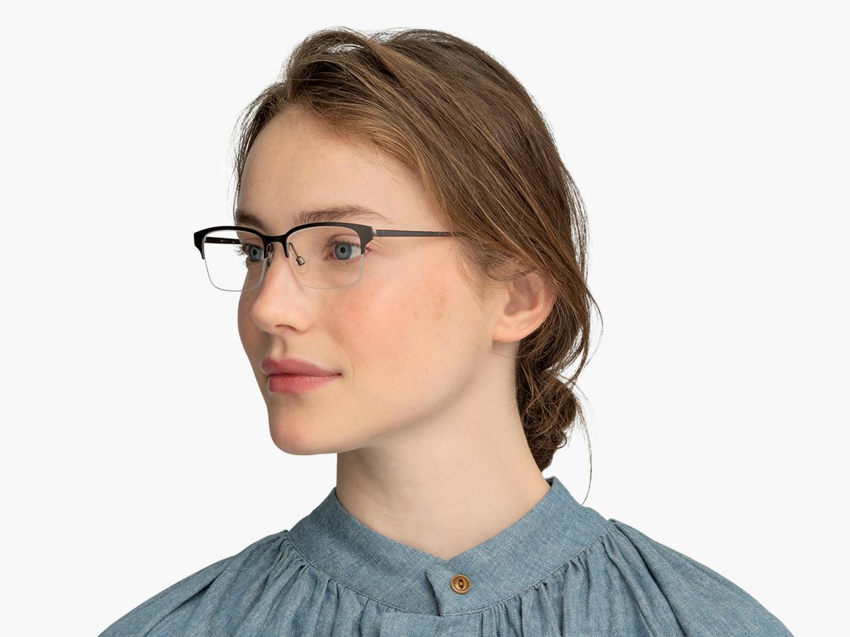 James Eyeglasses In Carbon | Warby Parker