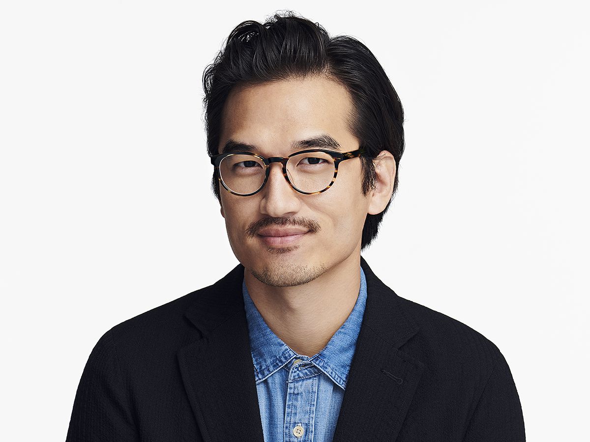 Percey Eyeglasses in Striped Sassafras | Warby Parker