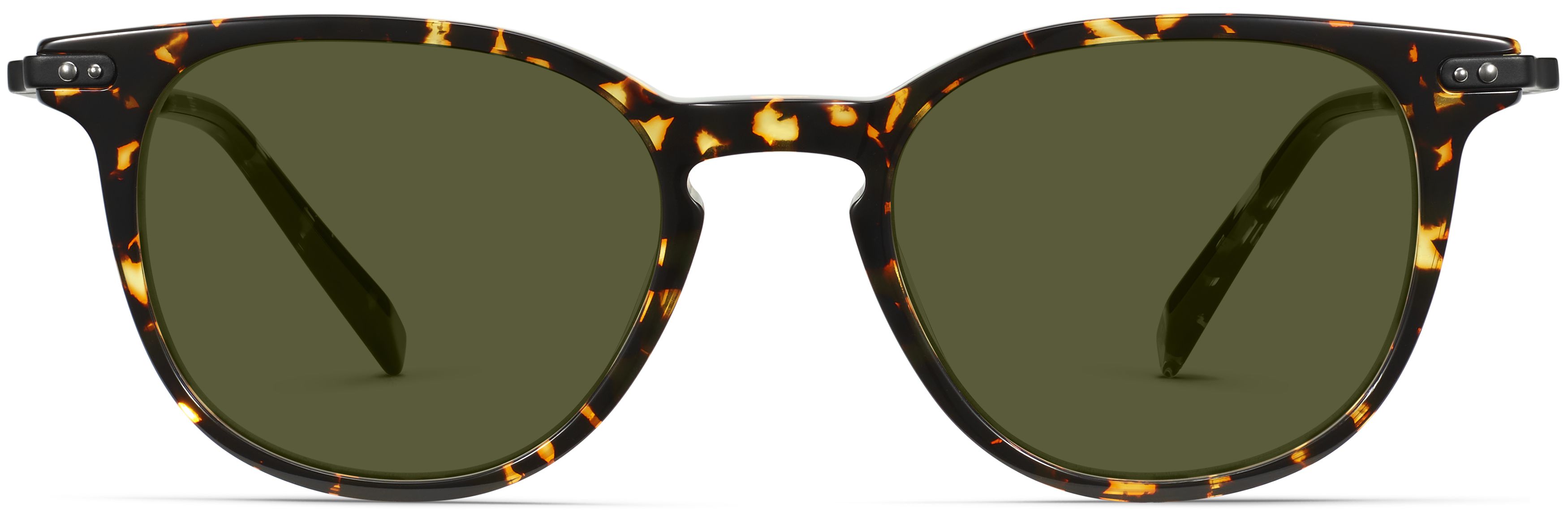 Kian Black Oak Tortoise with Brushed Ink, front view