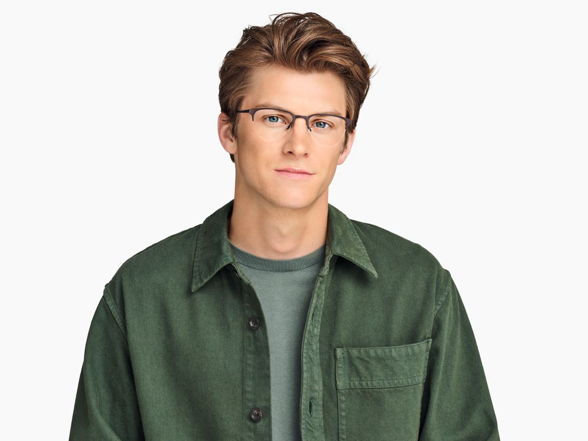 Wallis Eyeglasses in Carbon | Warby Parker