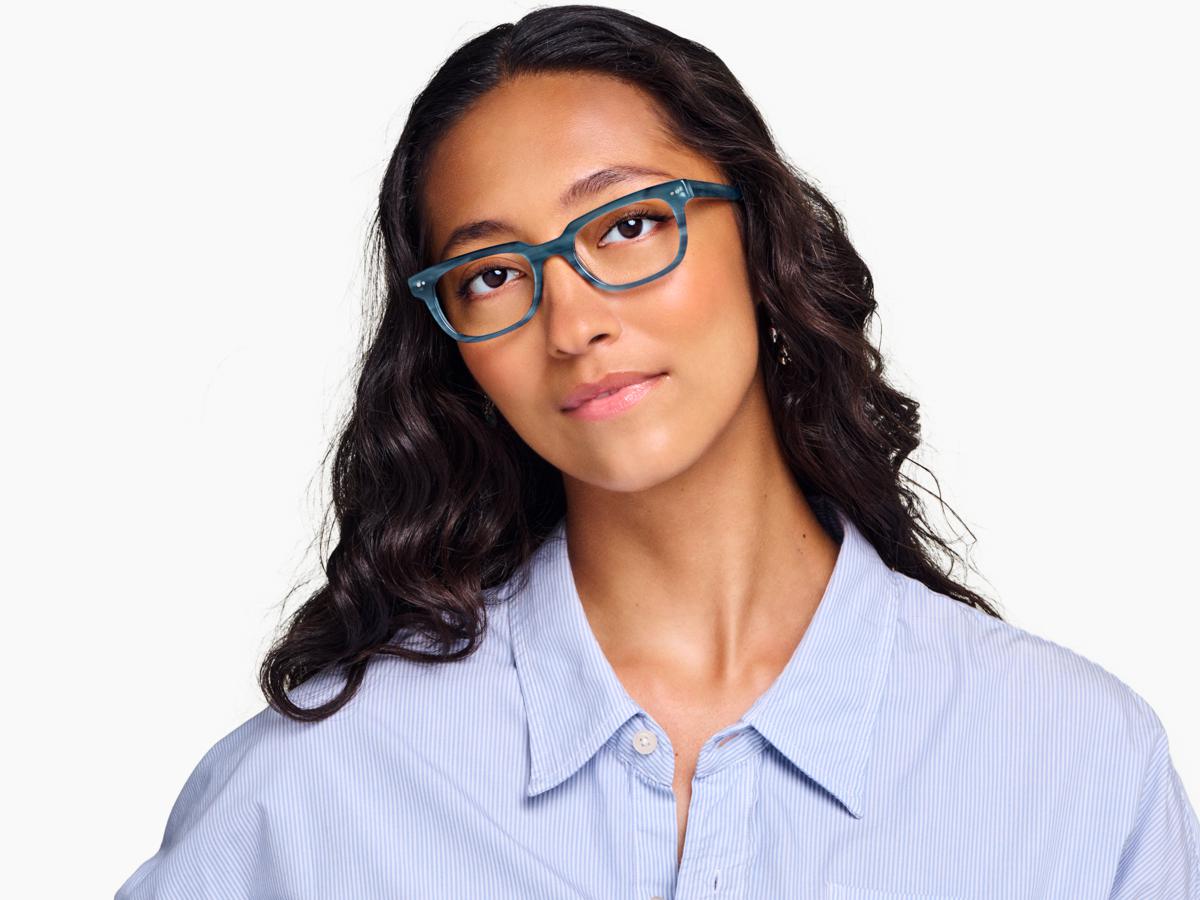 Dunbar Eyeglasses in Marine Slate