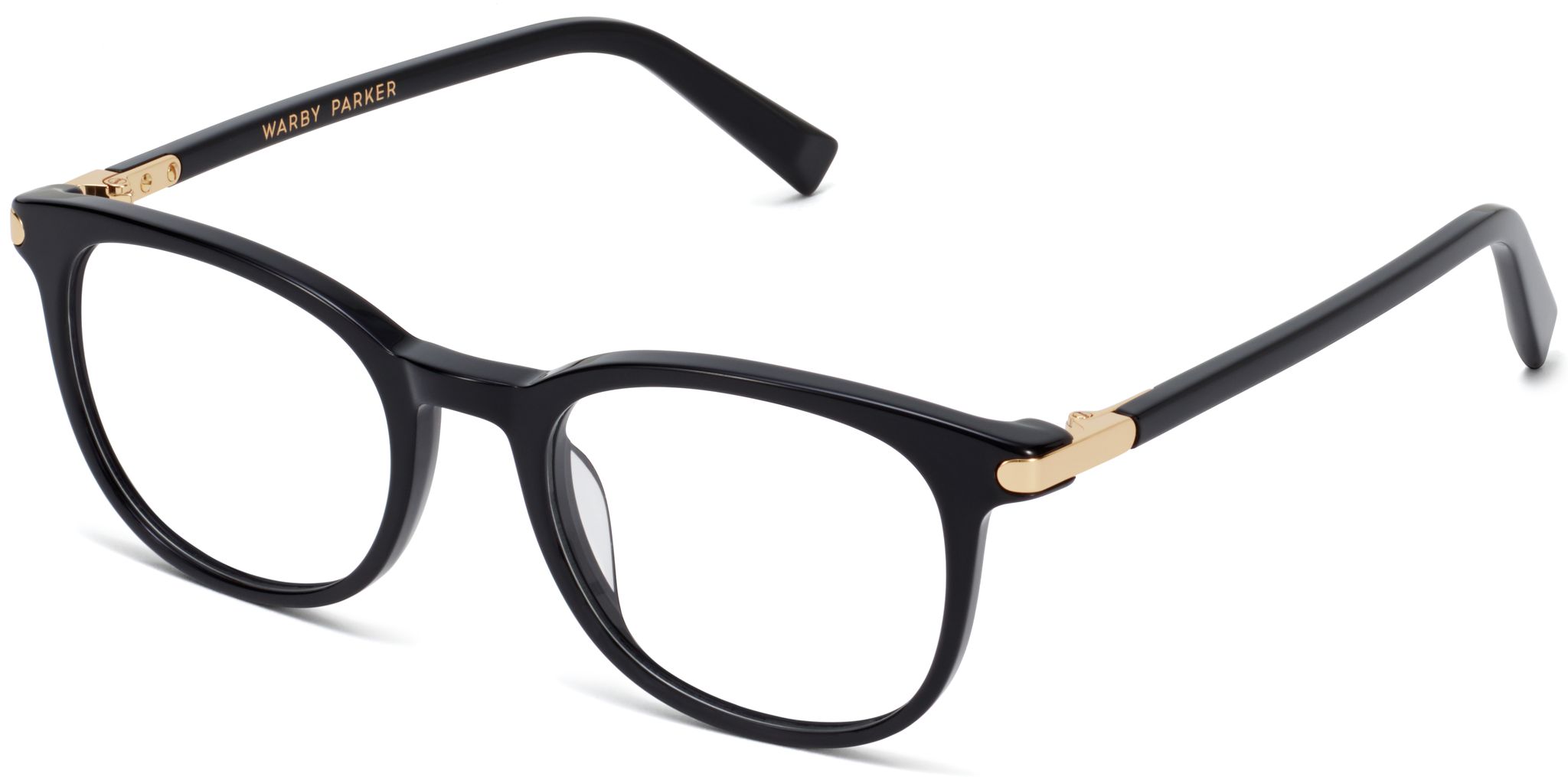 Durand in Jet Black with Polished Gold, image 1