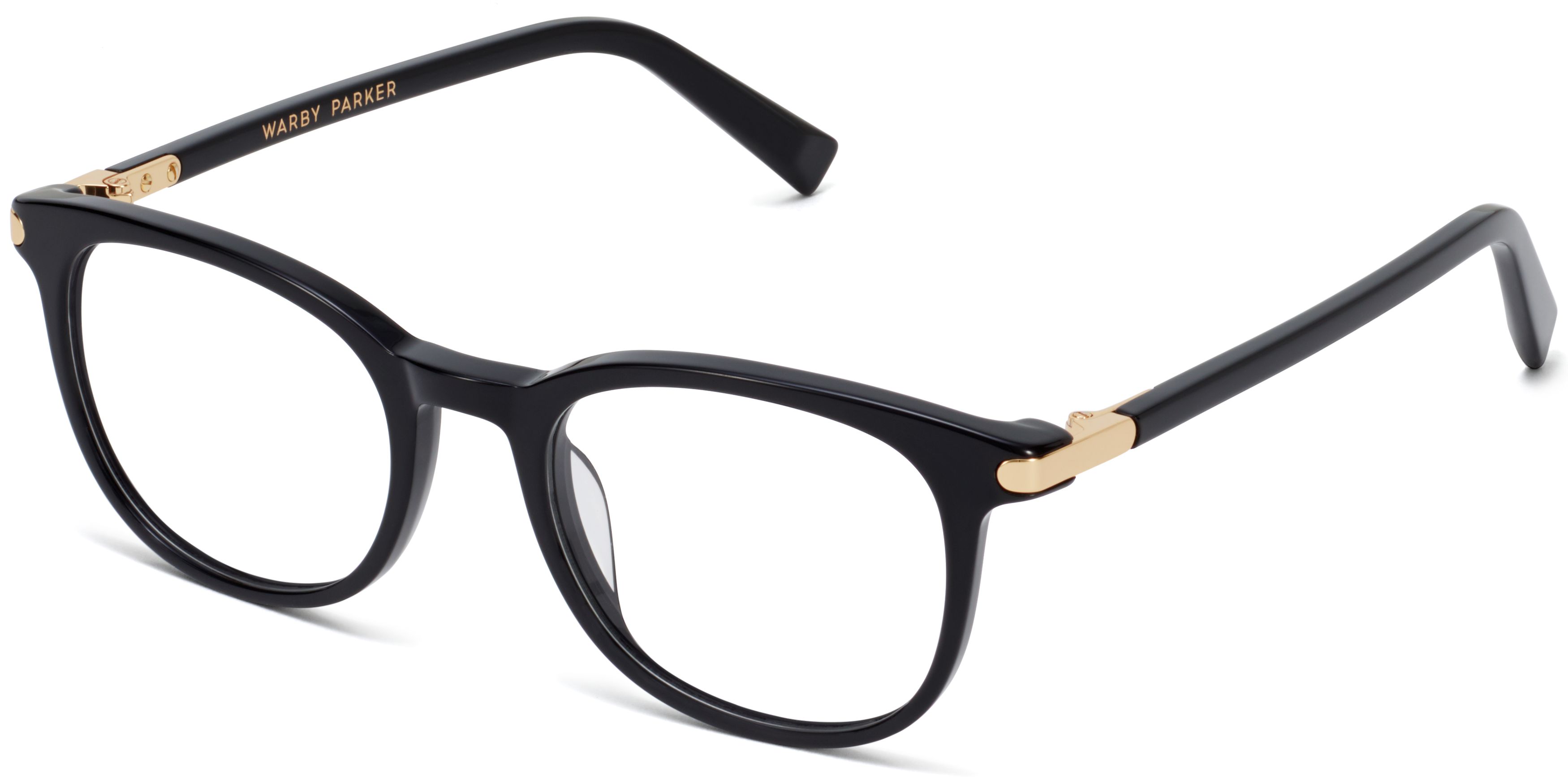 Durand in Jet Black with Polished Gold, image 1