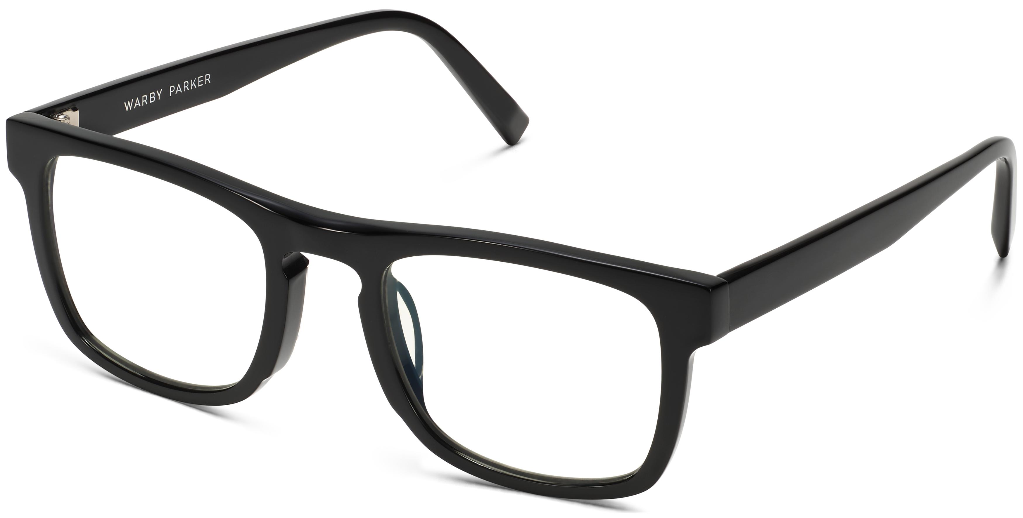 Omar Eyeglasses in Jet Black Warby Parker