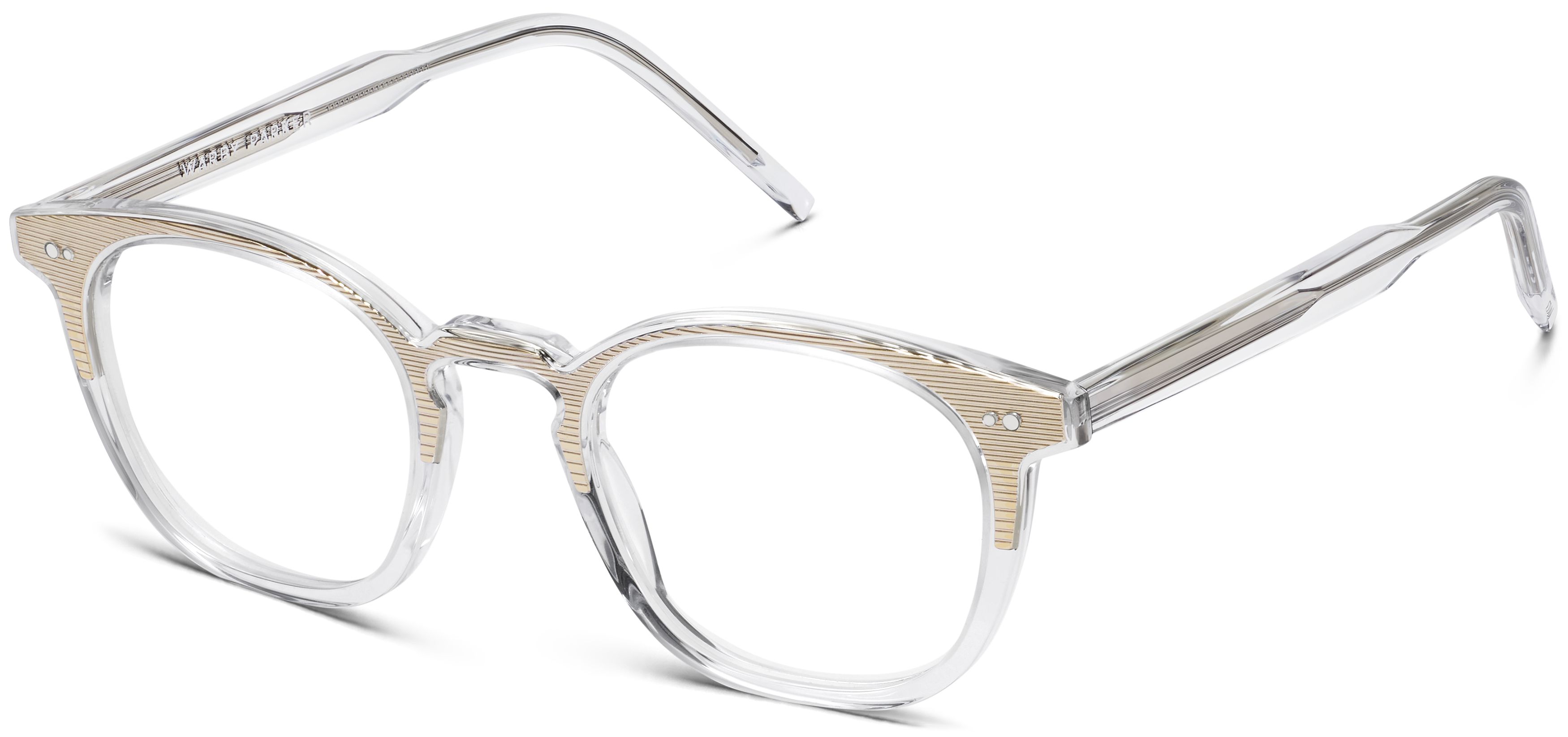 【Crystal♡さま専用】 60×60 鏡　フランスプリマベラ Fremont Eyeglasses in Crystal with Riesling — Medium | Warby Parker