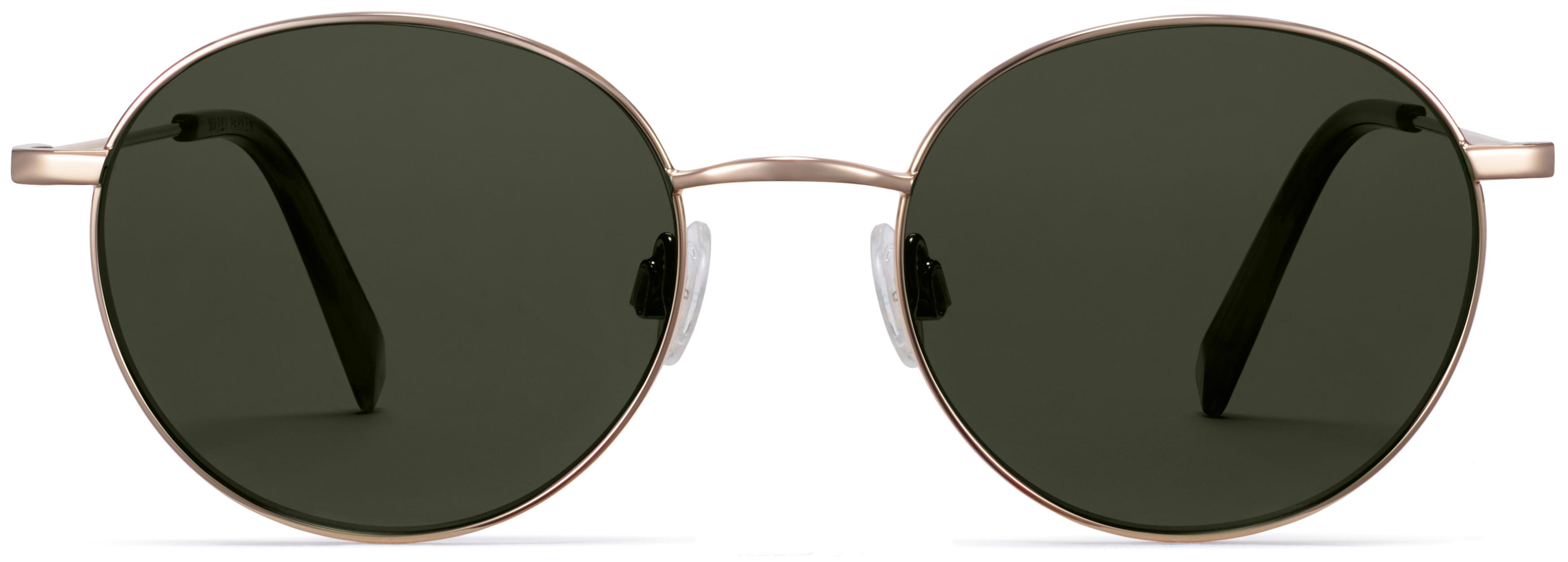 Merrick Sunglasses in Polished Gold — Medium | Warby Parker display picture 3