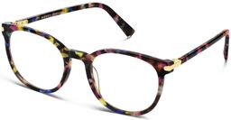 Gillian in Confetti Tortoise with Polished Gold, thumbnail 1