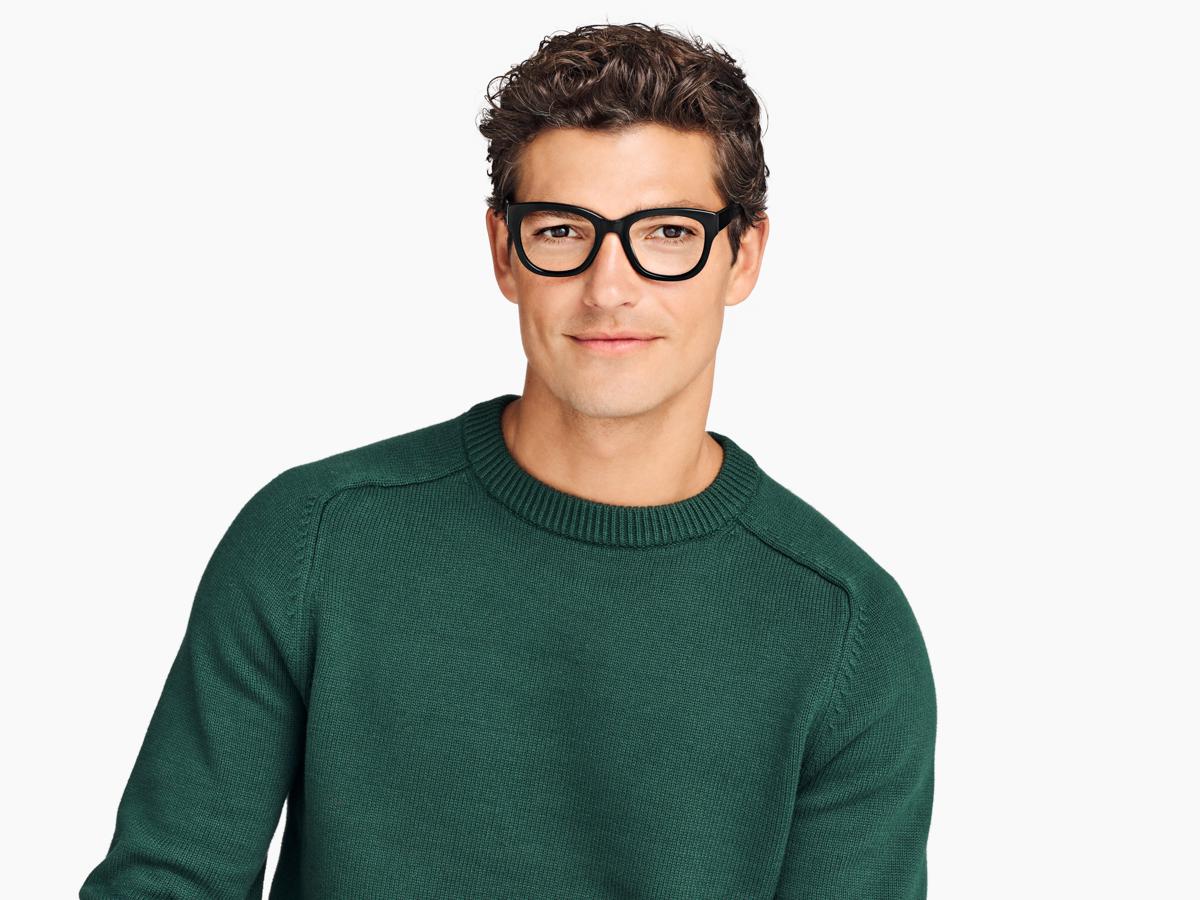 サングラス ^ONE BRILLIANT^ TatumOB500Black Tatum-OB500-Black Tatum Eyeglasses in Jet Black