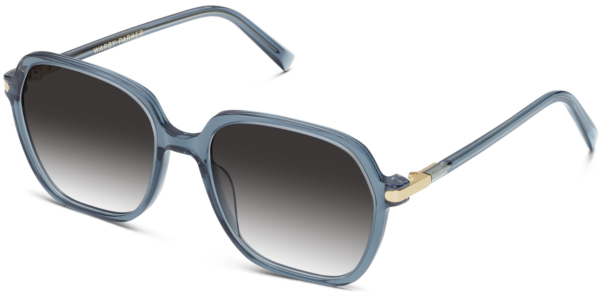 Willetta in Beach Glass With Polished Gold, image 1