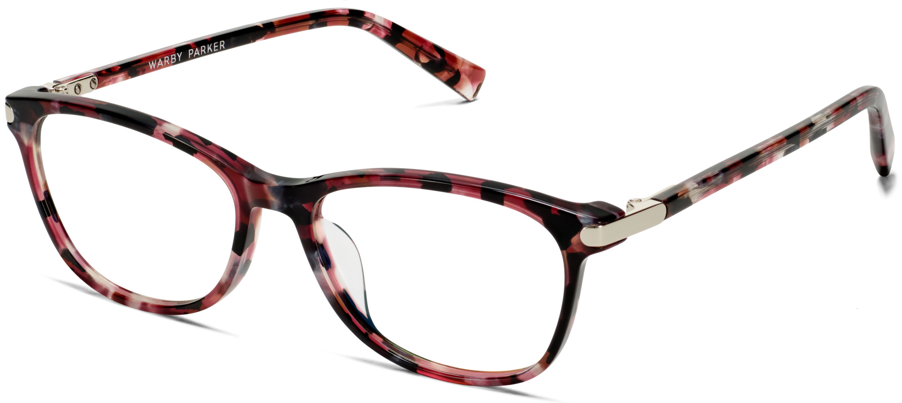 Daisy Low Bridge Fit Eyeglasses in Violet Quartz Crystal with