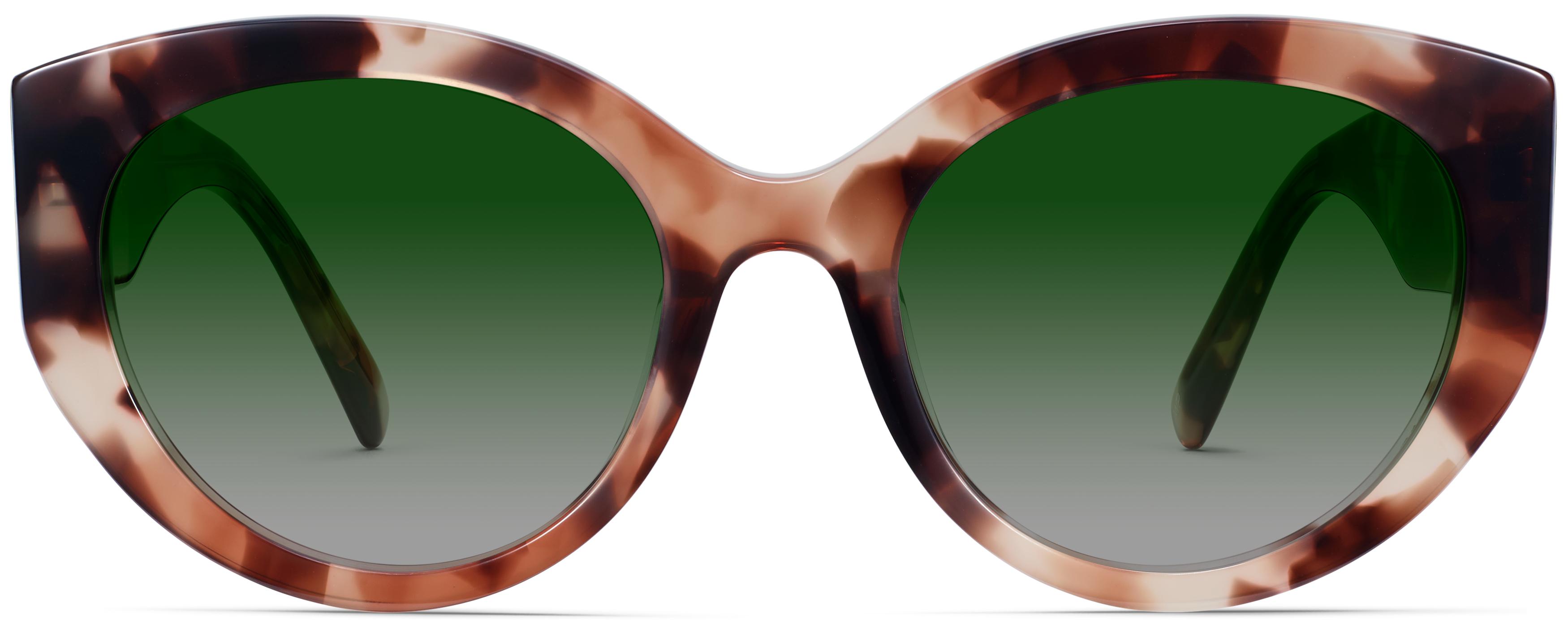 Samira Sunglasses in Sesame Tortoise — Wide | Warby Parker