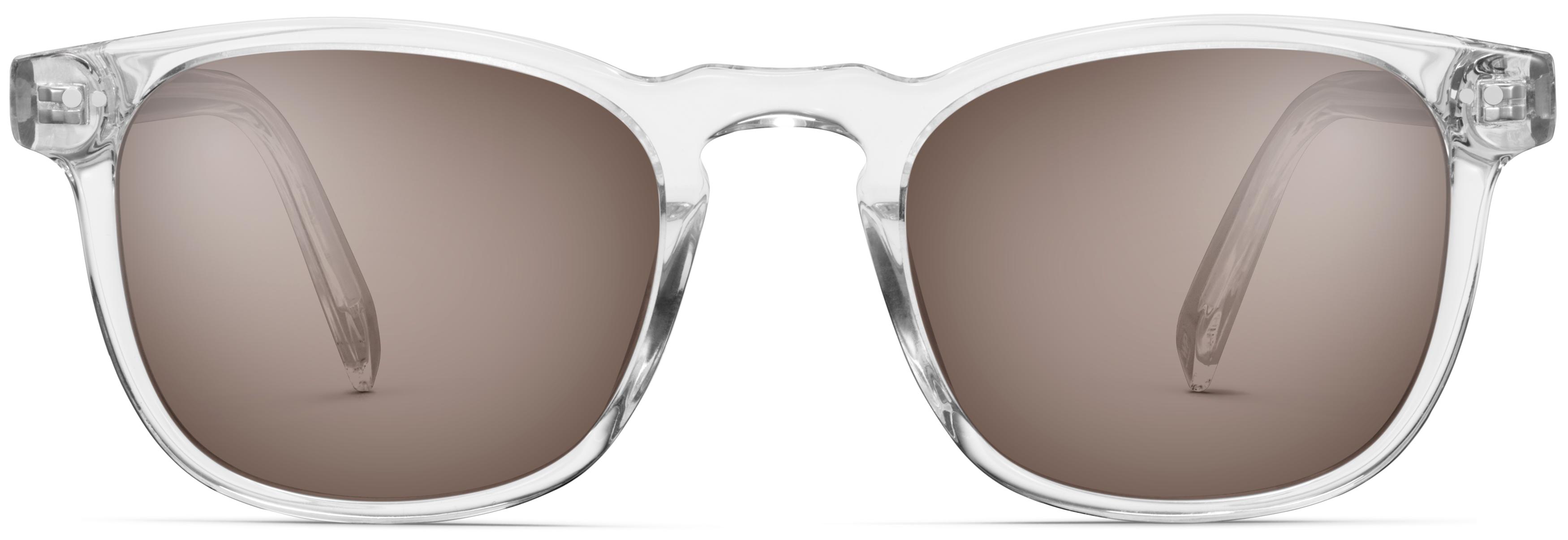 Elio Sunglasses in Crystal — Medium | Warby Parker display picture 3