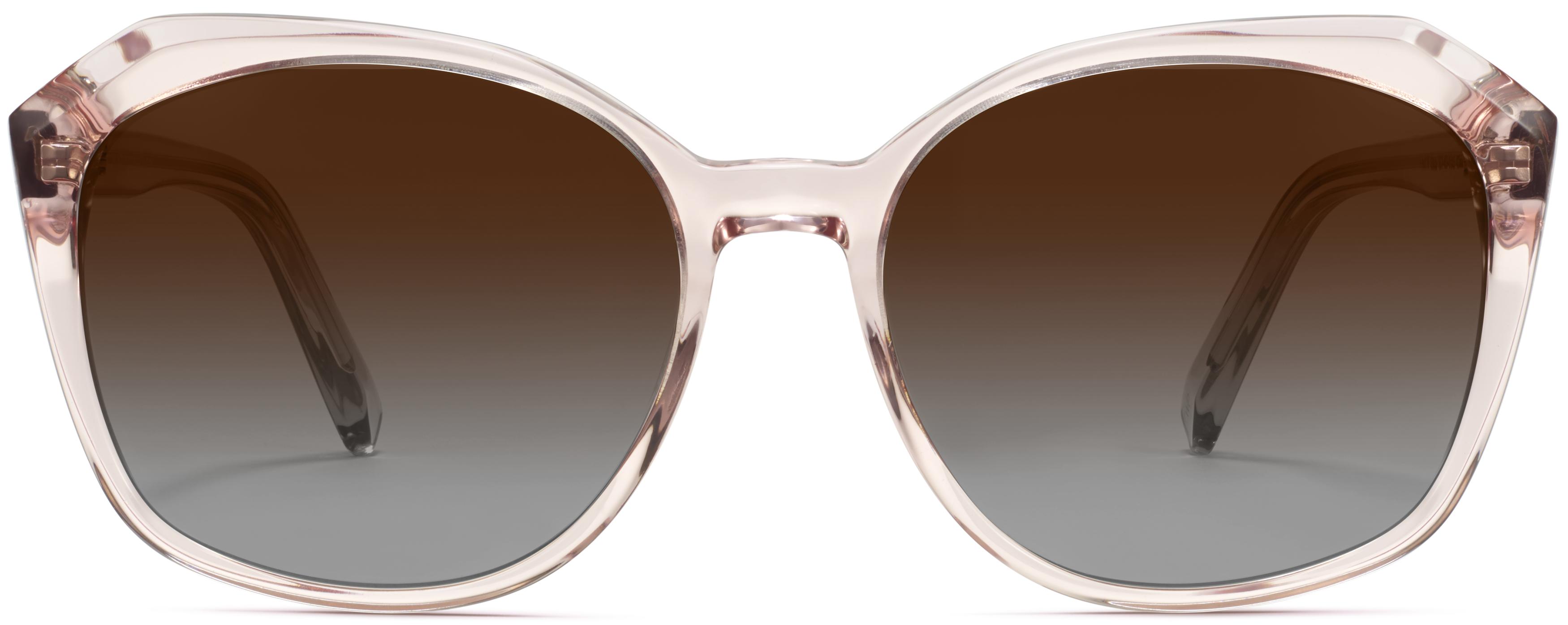 Nancy Sunglasses in Rose Crystal | Warby Parker display picture 3