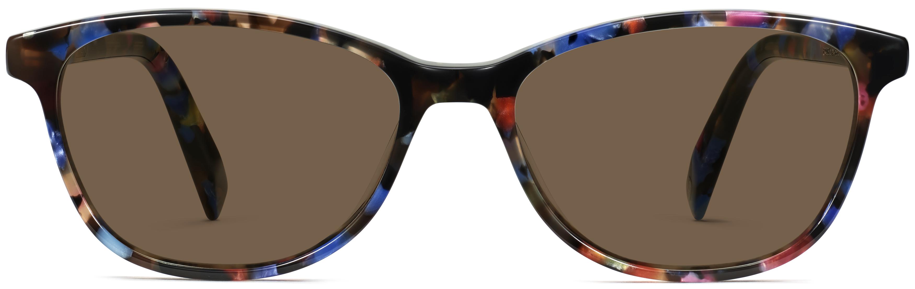 Warby Parker Daisy M 850 Cat Eye Confetti Rainbow Glasses Frames 52mm Daisy Eyeglasses in Confetti Tortoise — Medium | Warby Parker main image 4