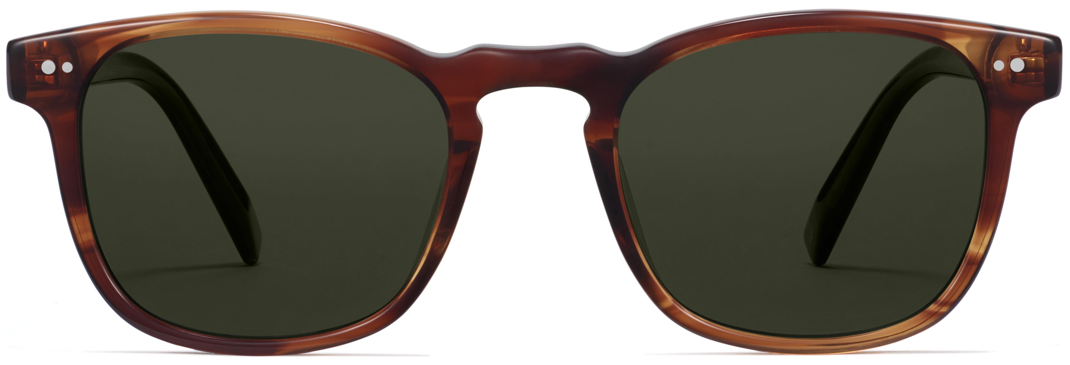 Elio Sunglasses in Black Walnut | Warby Parker display picture 1