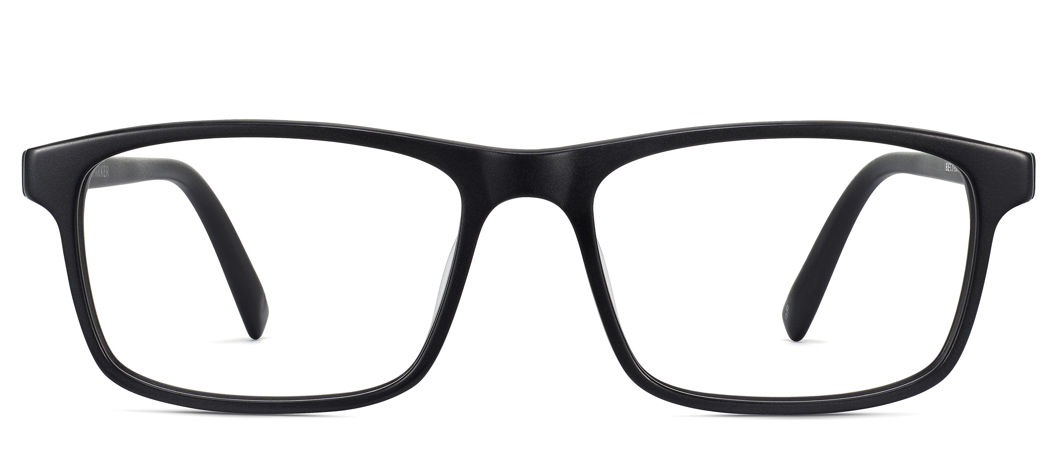 Becton Eyeglasses in Jet Black Matte | Warby Parker
