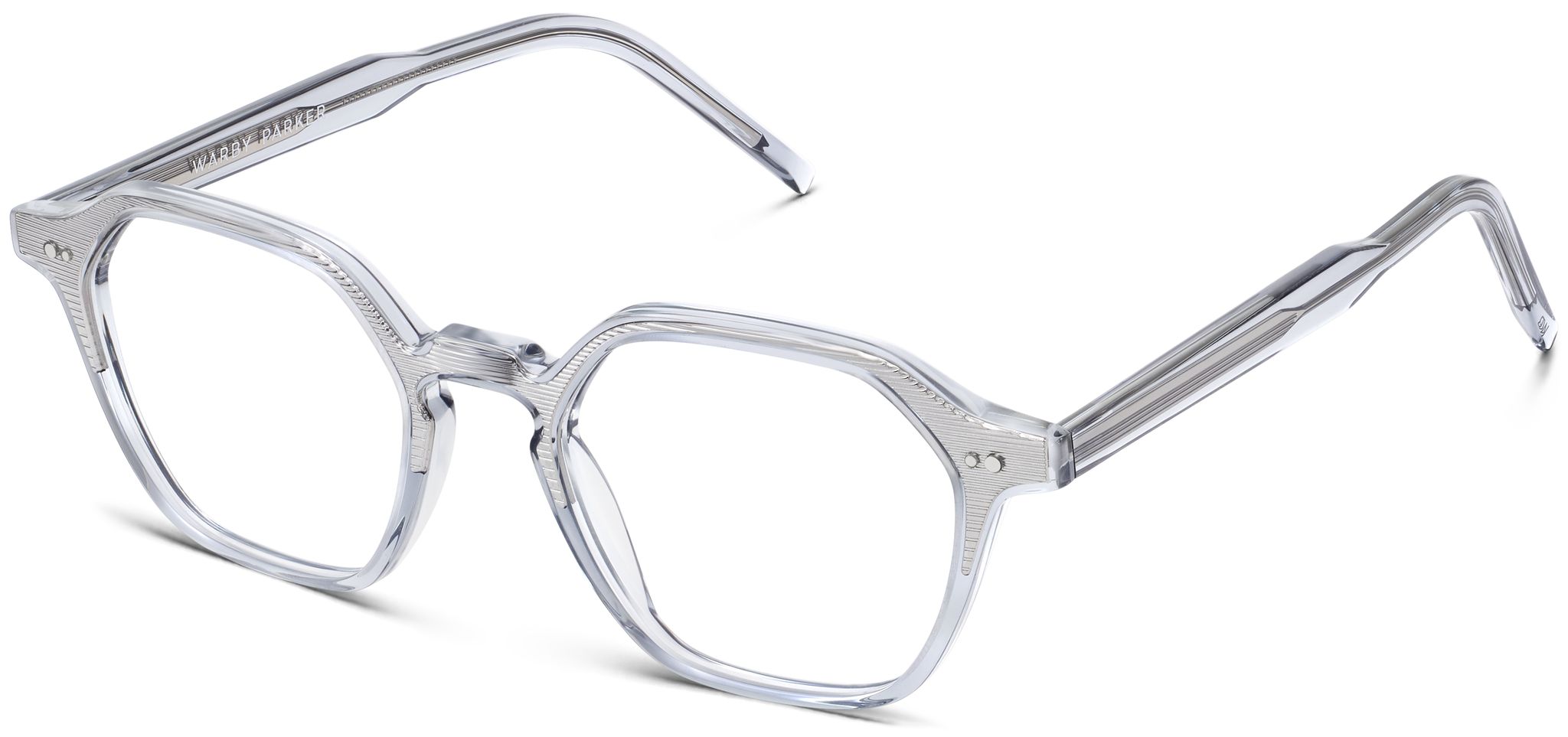 Randel in Arctic Crystal with Polished Silver, image 1