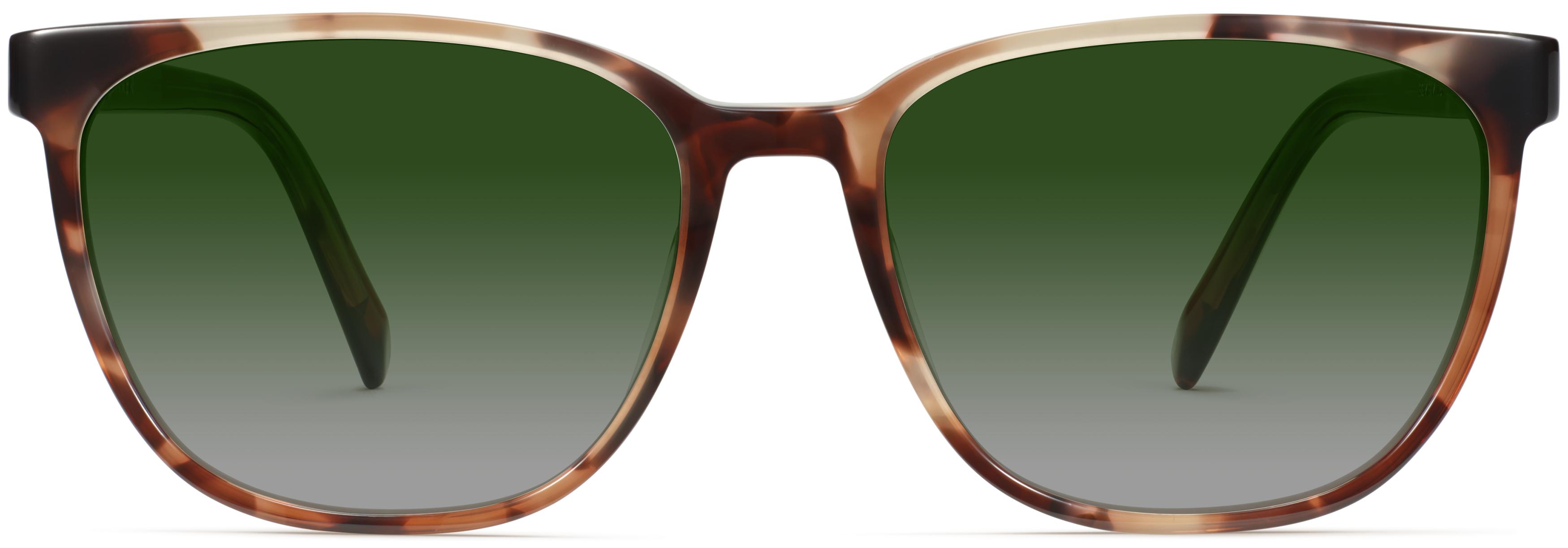 Esme Low Bridge Fit Sunglasses in Sesame Tortoise | Warby Parker display picture 2