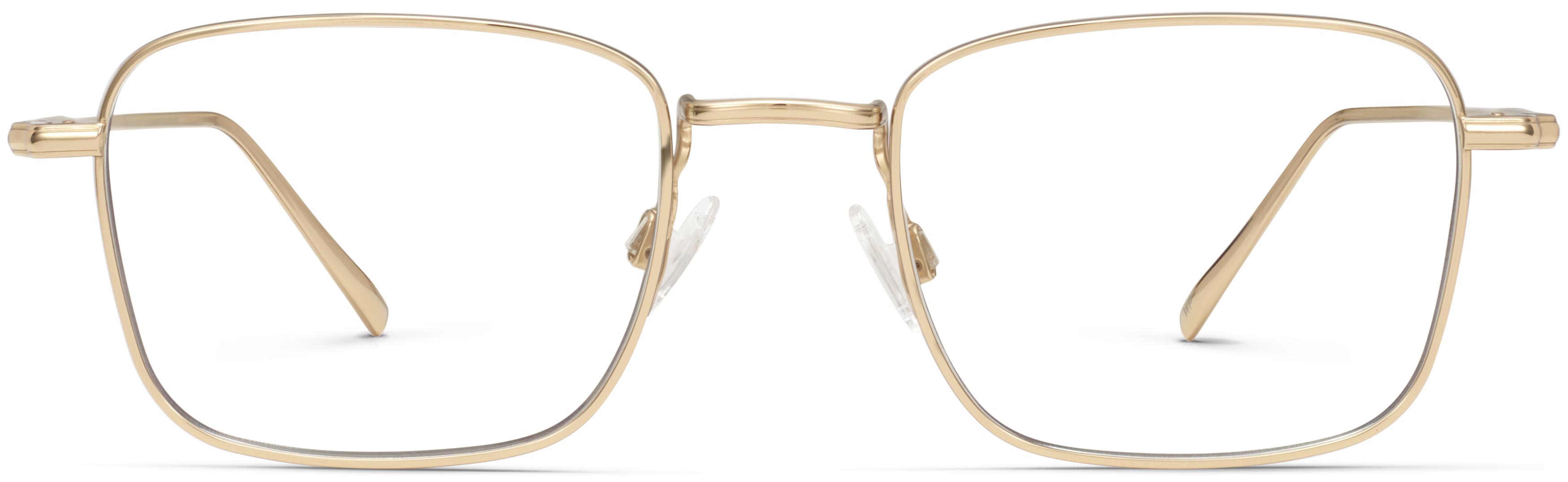 Joaquin Eyeglasses In Polished Gold