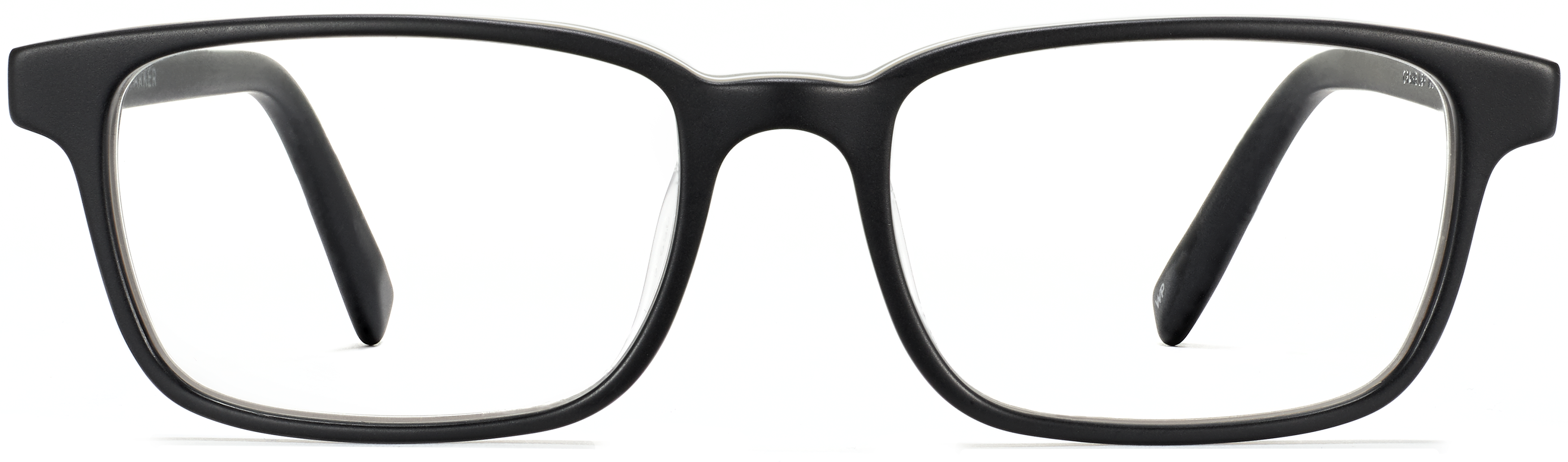 Crane Eyeglasses in Black Matte Eclipse