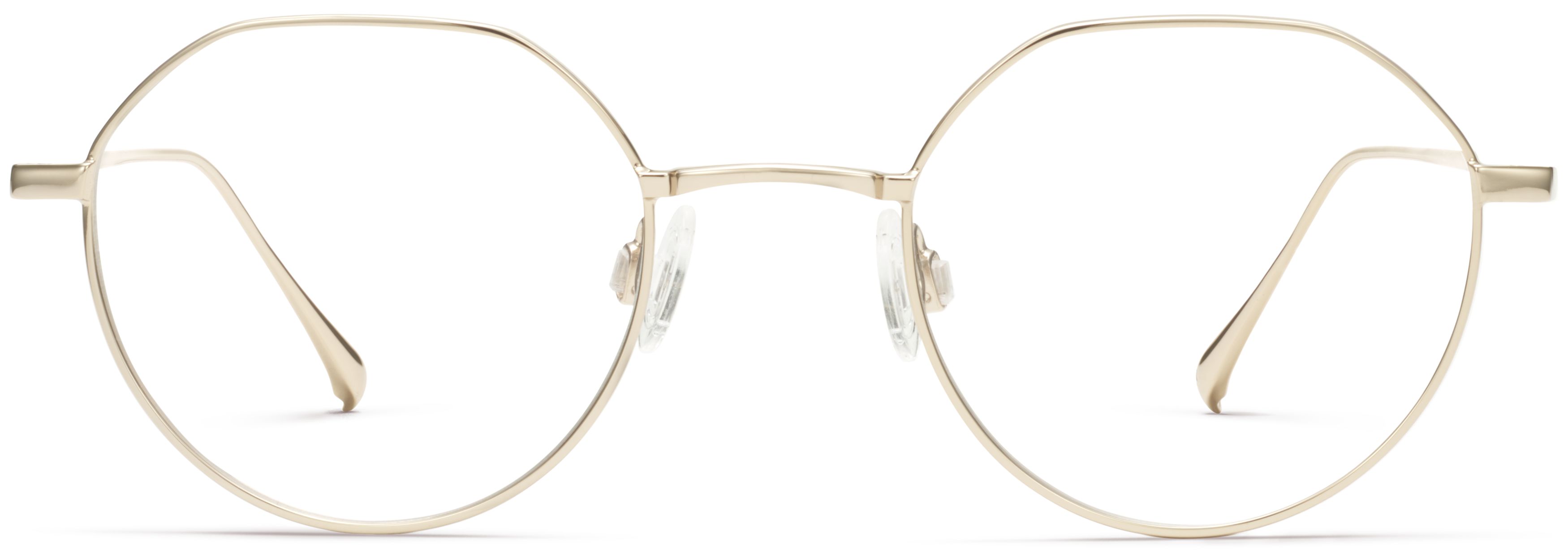 Gavin Polished Gold, front view