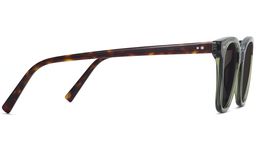 Griffin in Seaweed Crystal with Cognac Tortoise, thumbnail 5