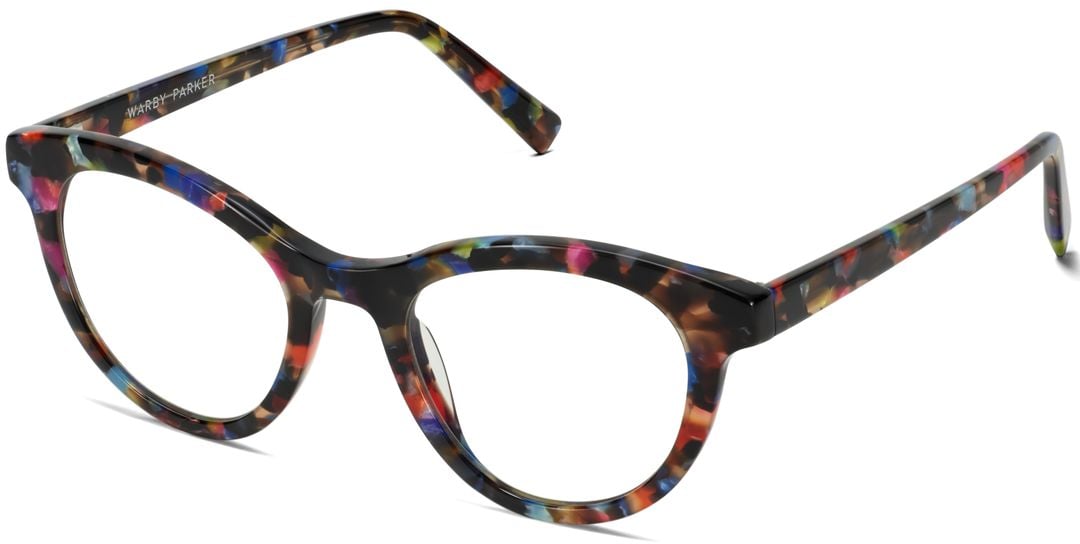 Raina Eyeglasses in Confetti Tortoise Warby Parker