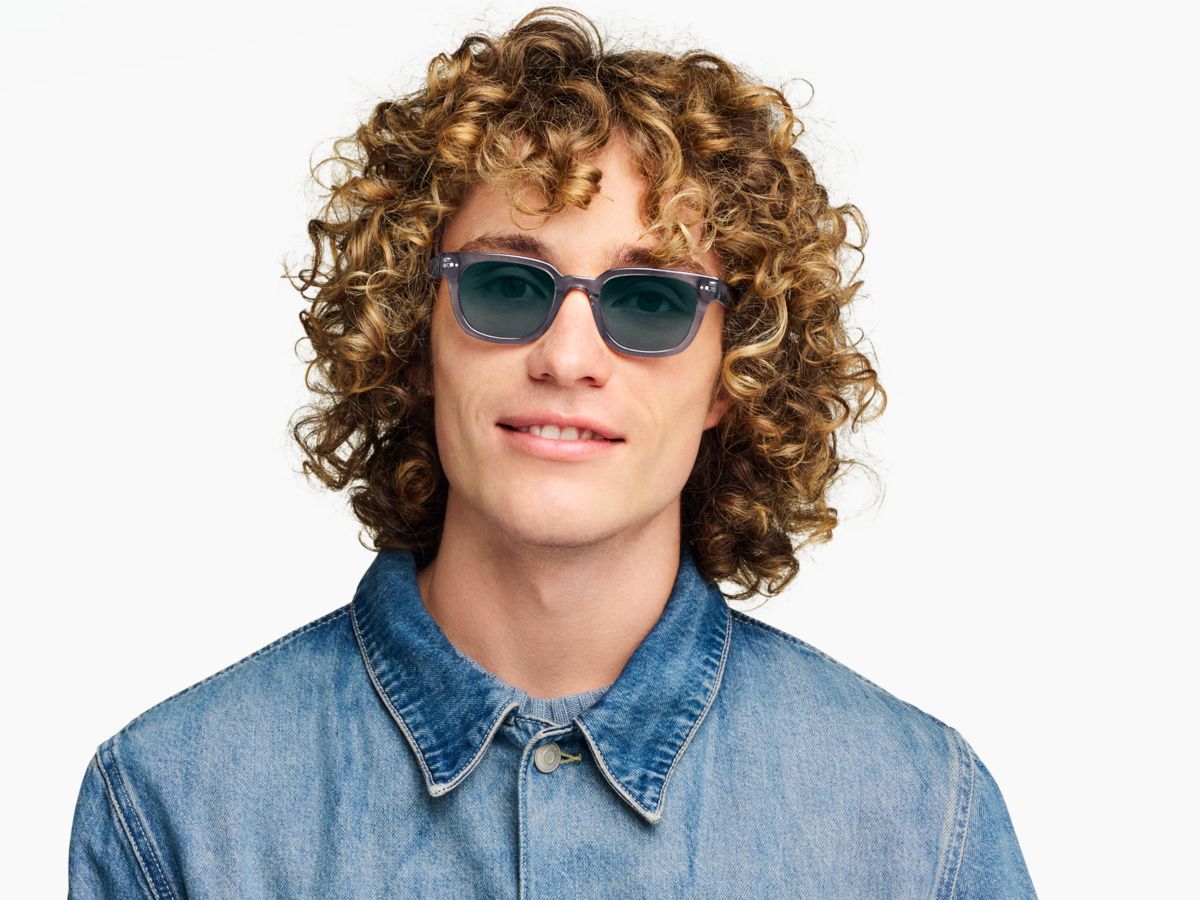 NWOT: Warby Parker Sunglasses Beale Sunglasses in Jet Black — Wide | Warby Parker main image 2