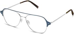 Corson in Polished Silver with Deep Teal, thumbnail 1