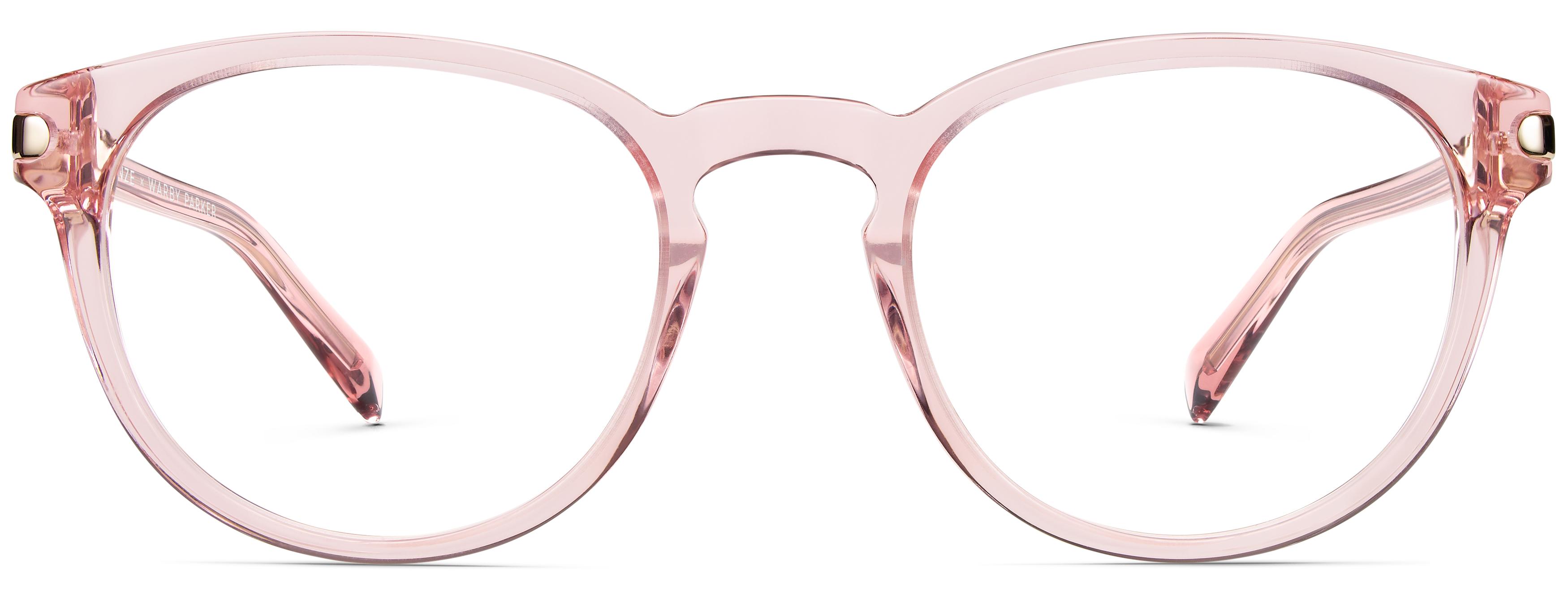 Percey Rose Crystal with Riesling, front view
