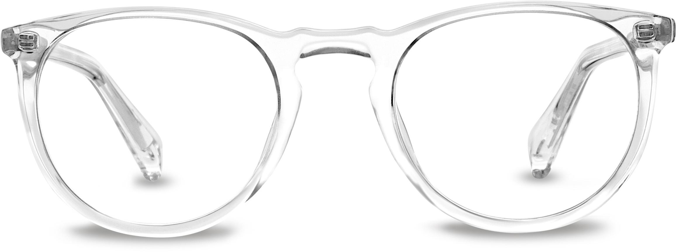 Warby Parker Haskell Eyeglasses In Crystal For Women