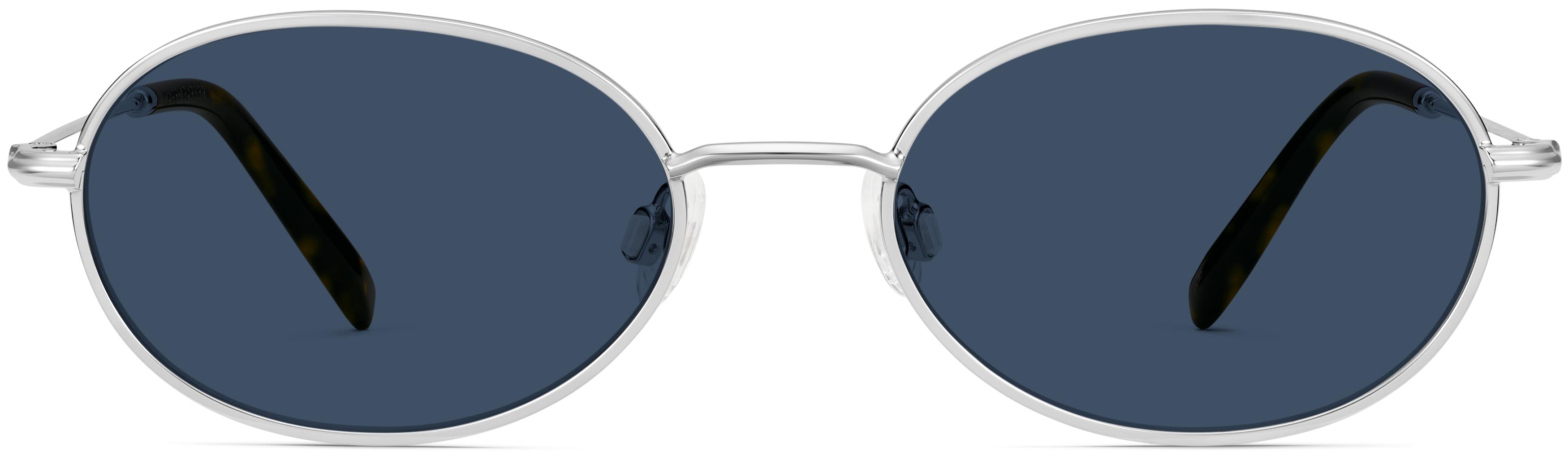 Arlo Polished Silver, front view