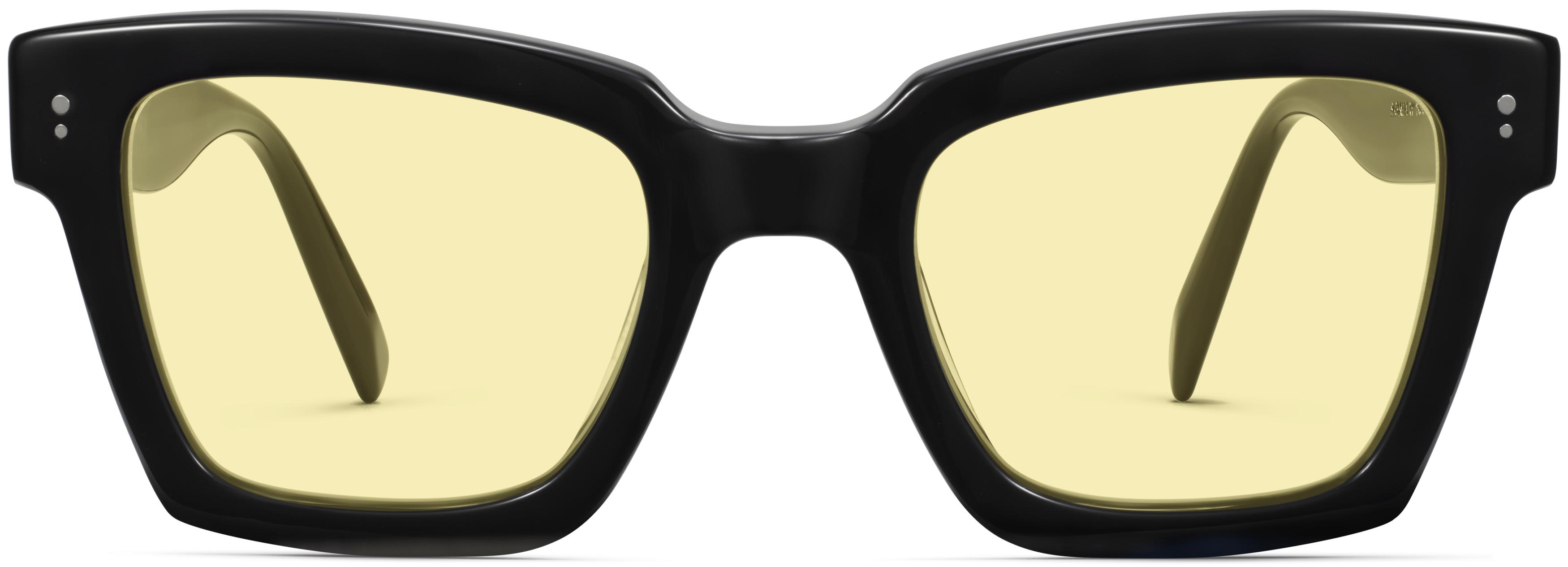 Sonia Sunglasses in Jet Black — Wide | Warby Parker