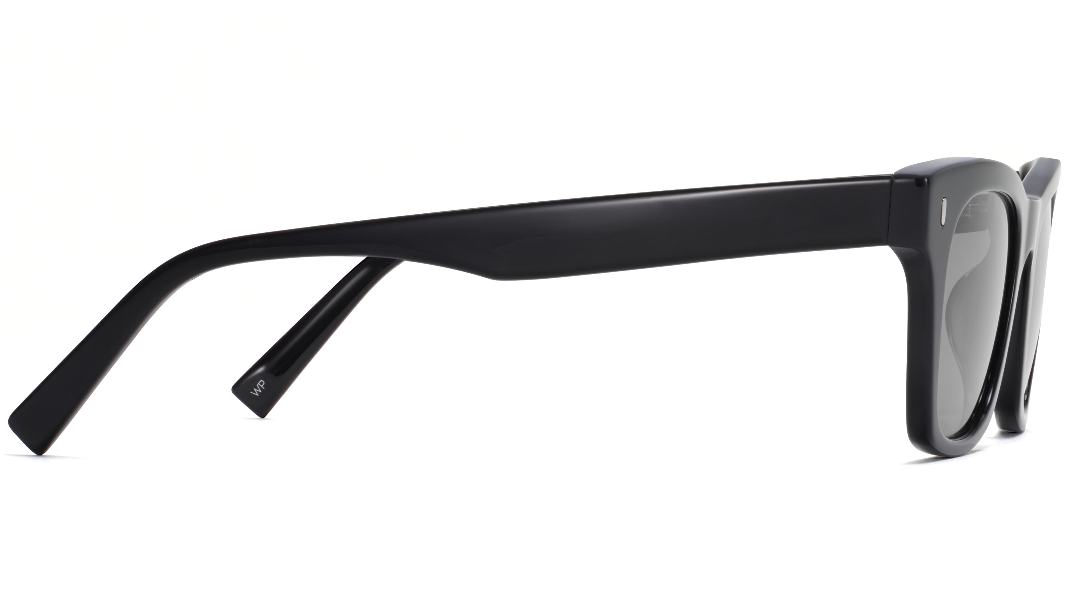 Warby Parker Classic Black Harris Sunglasses with Case We love seeing you wear our Harris sunglasses from our  main image 2