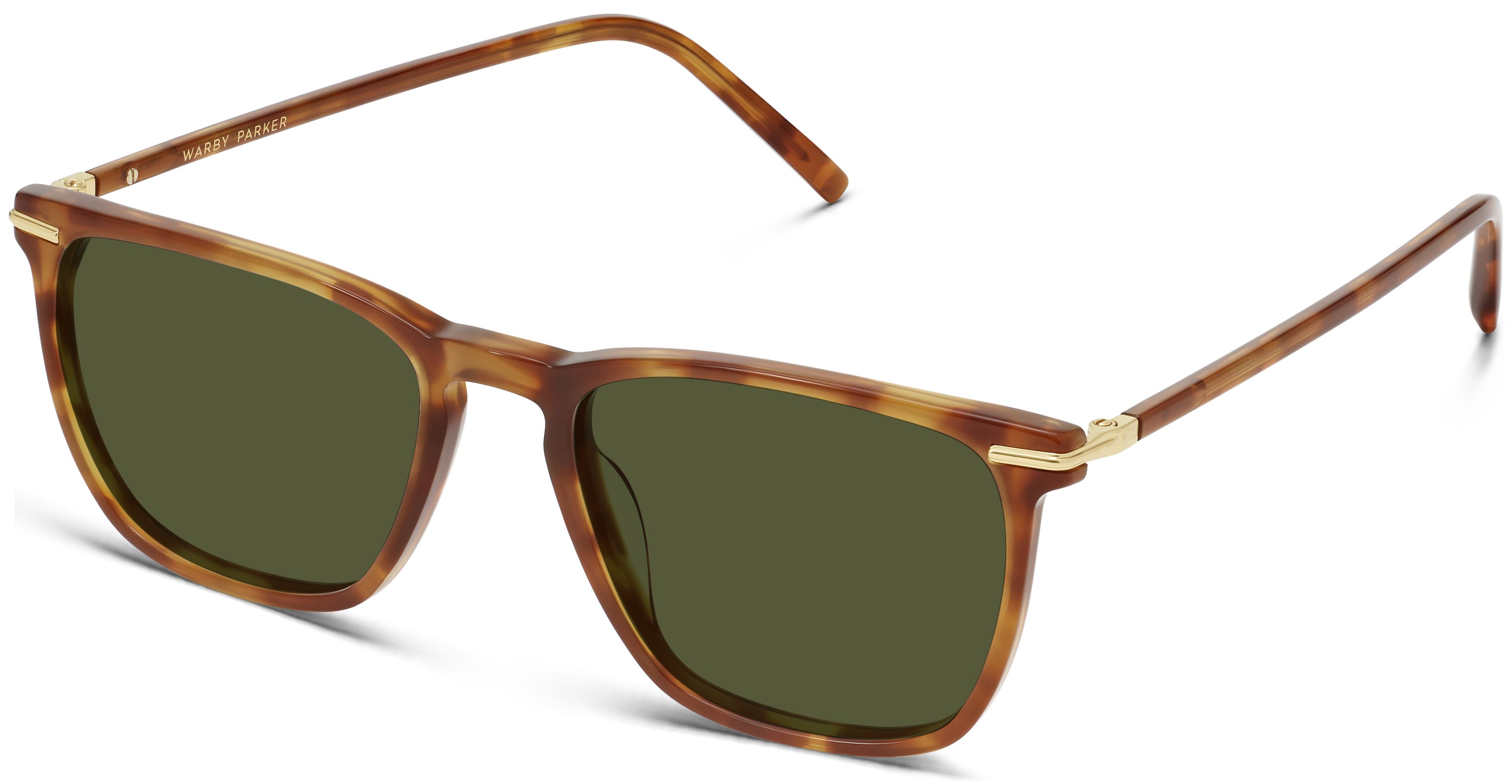 Sutton in Saddle Tortoise with Polished Gold, image 1