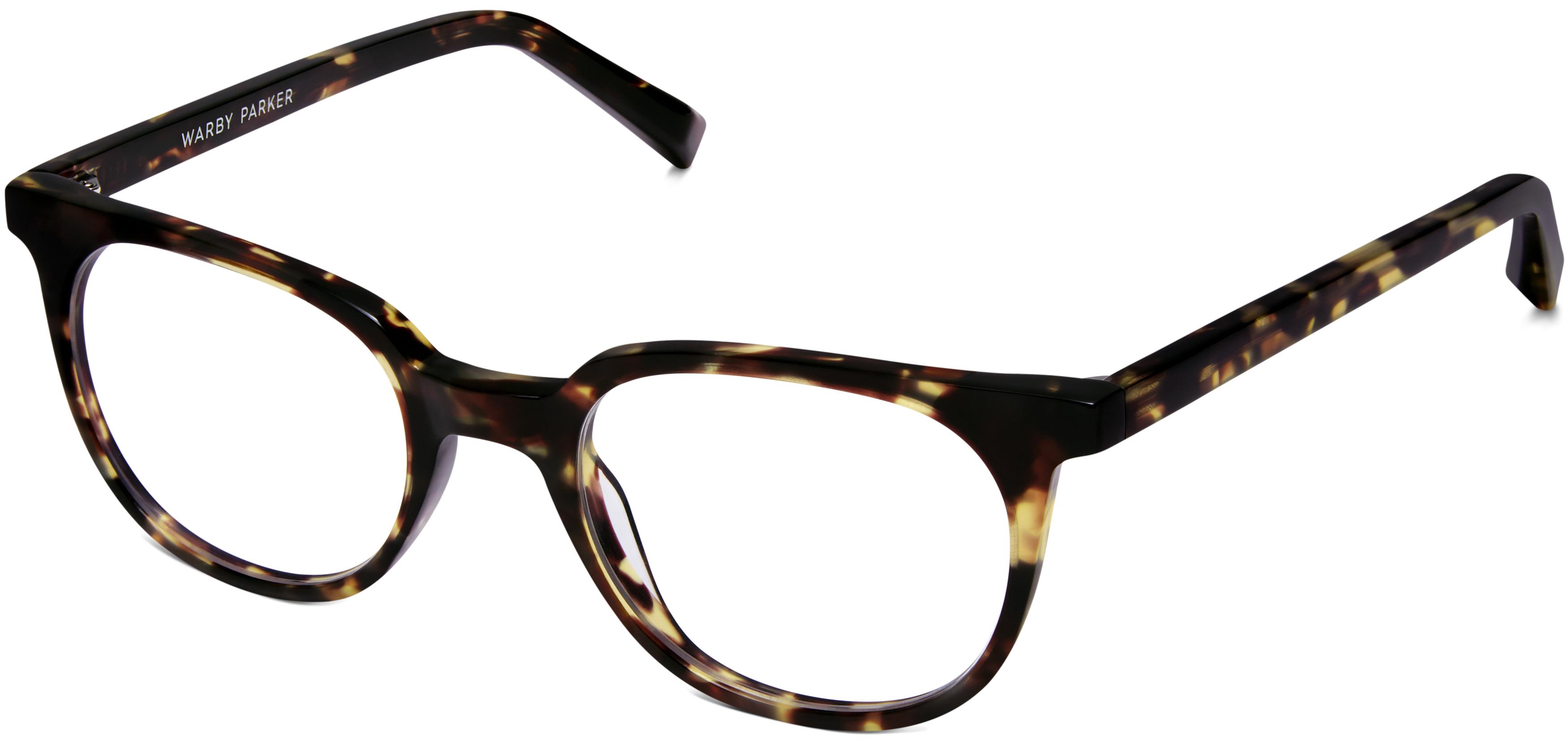 Keene Eyeglasses in Burnt Lemon Tortoise