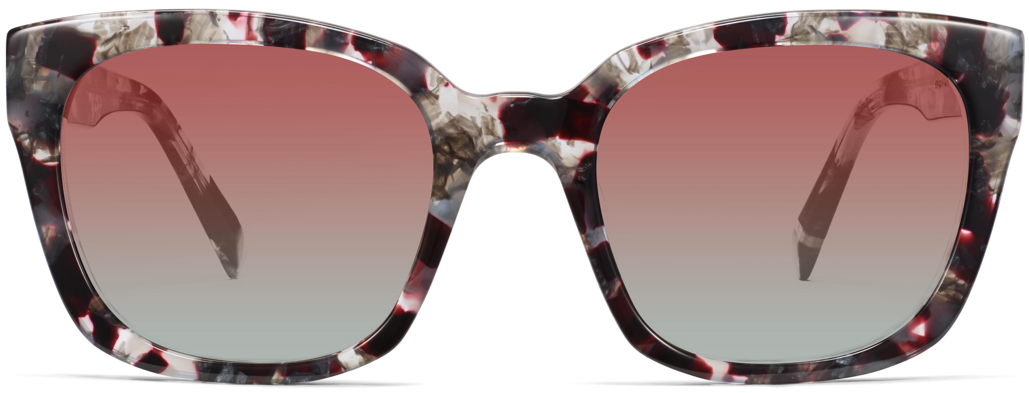 KREWE Aubrey Nylon tortoise and pink Sunglasses Krewe Aubrey Nylon Sunglasses Tortoise Sunglasses main image 3