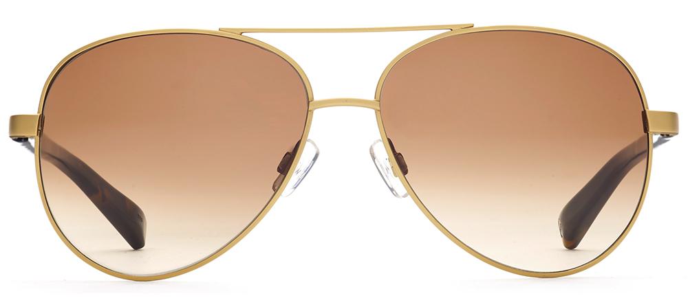 Flannery Sunglasses in Polished Gold | Warby Parker