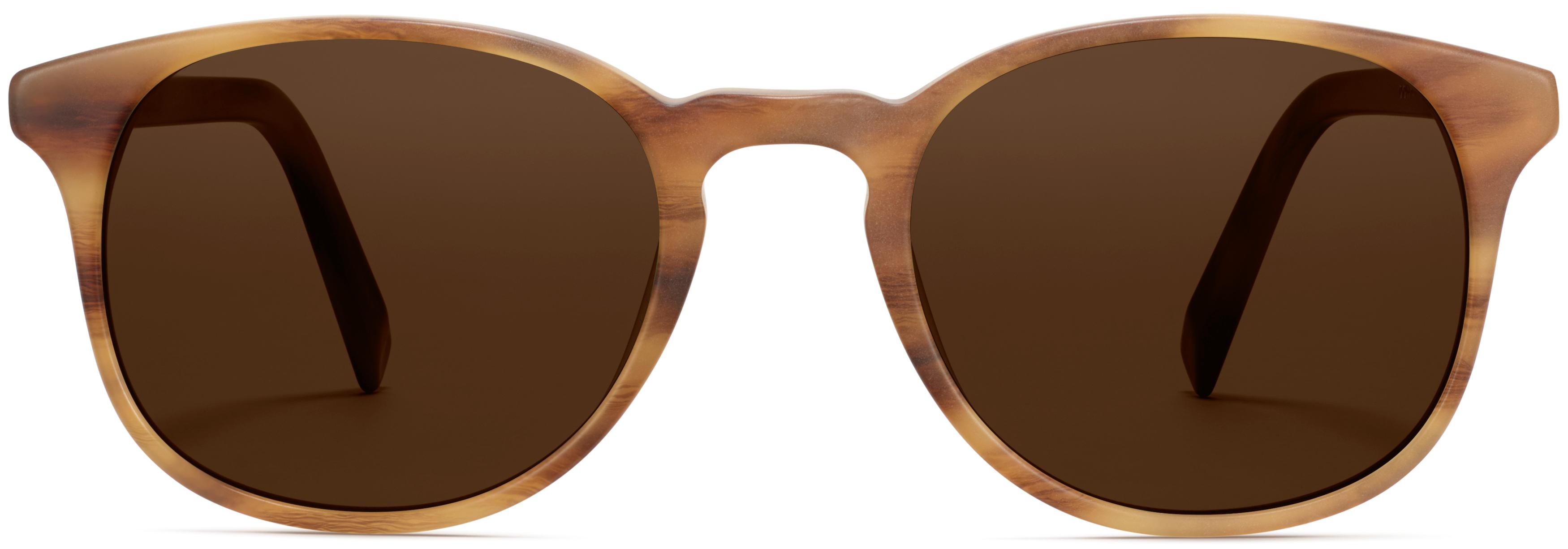 Warby Parker Yansley Sunglasses Translucent Beige Brown Lenses 52-19-142 Buy Warby Parker Women main image 3