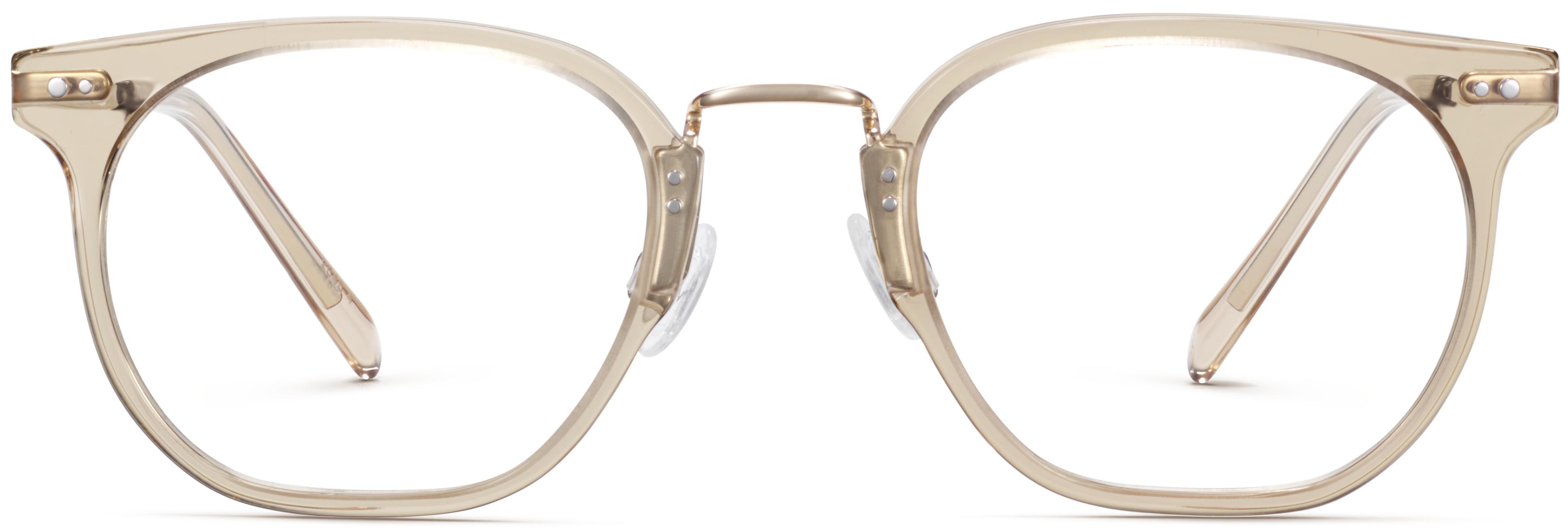 Warby Parker Halton Eyeglasses In Nutmeg Crystal With Riesling For Men