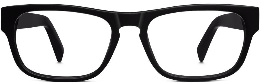 Roosevelt Eyeglasses In Jet Black Matte For Women Warby Parker
