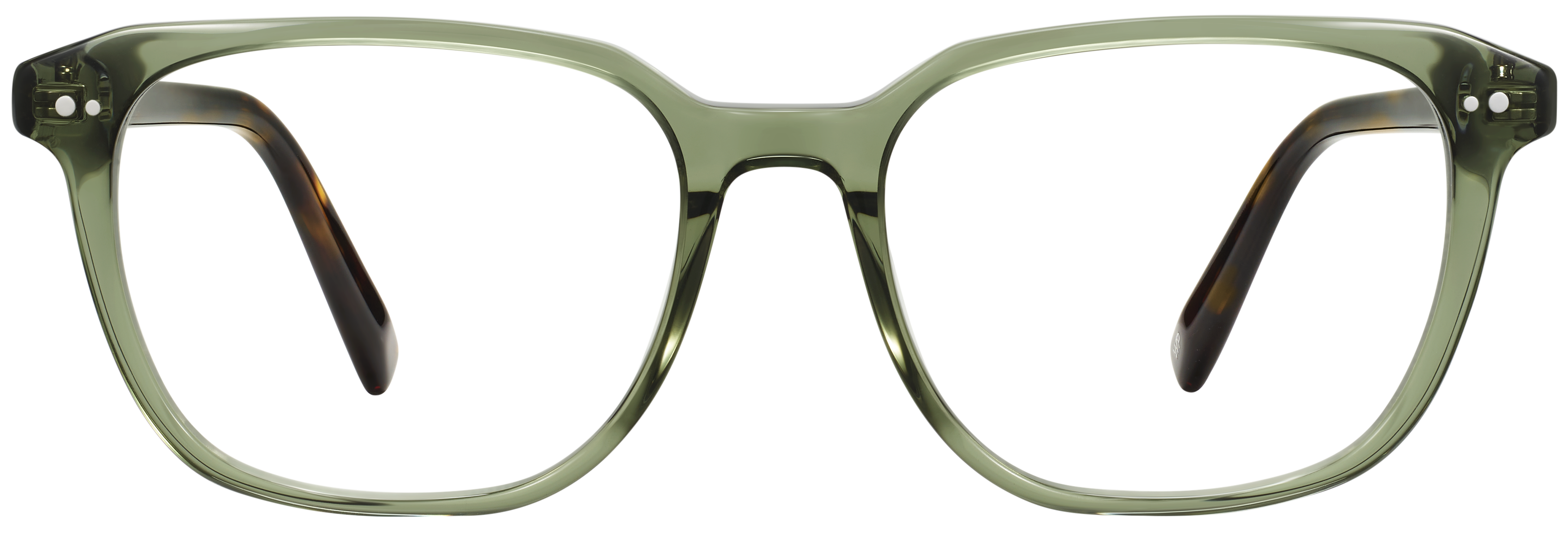 Gooding Seaweed Crystal with Cognac Tortoise, baseTransparent view