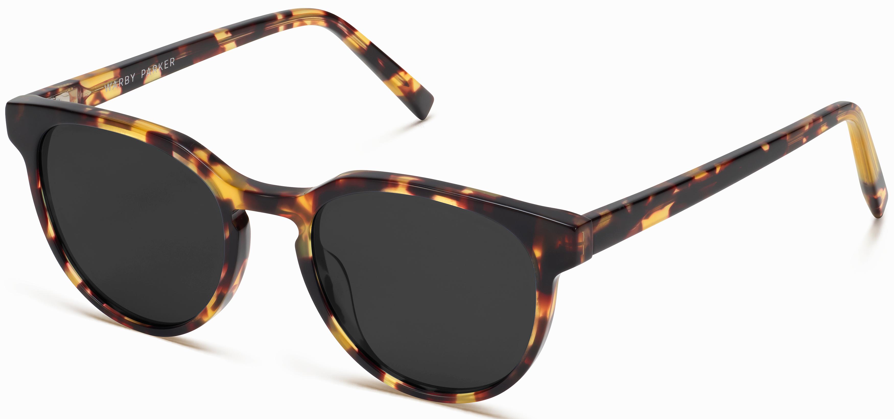 Wright Sunglasses in Walnut Tortoise — Medium | Warby Parker display picture 1