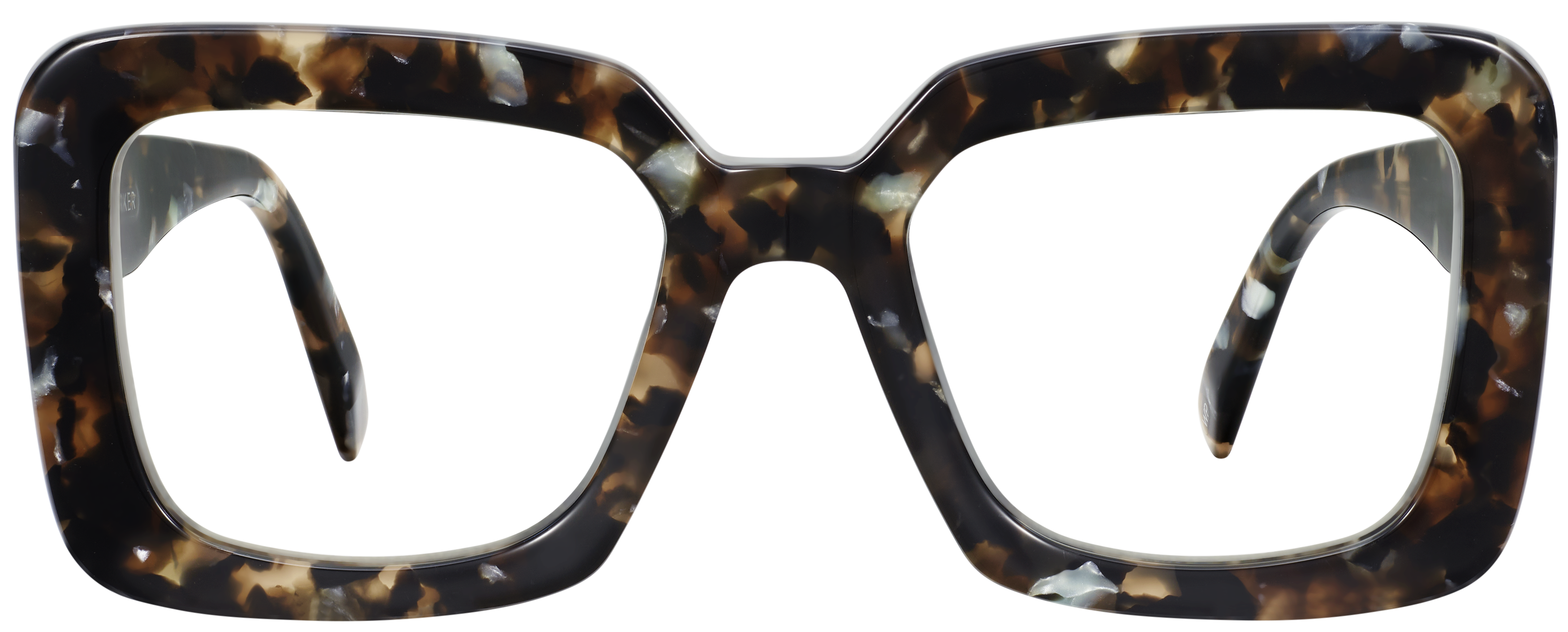 Clarissa Smoky Pearl Tortoise, baseTransparent view